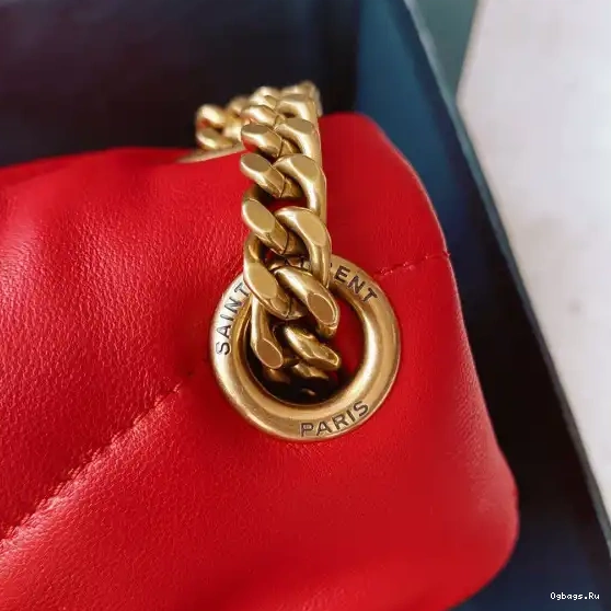 PUFFER BAG CHAIN SMALL YSL 0622